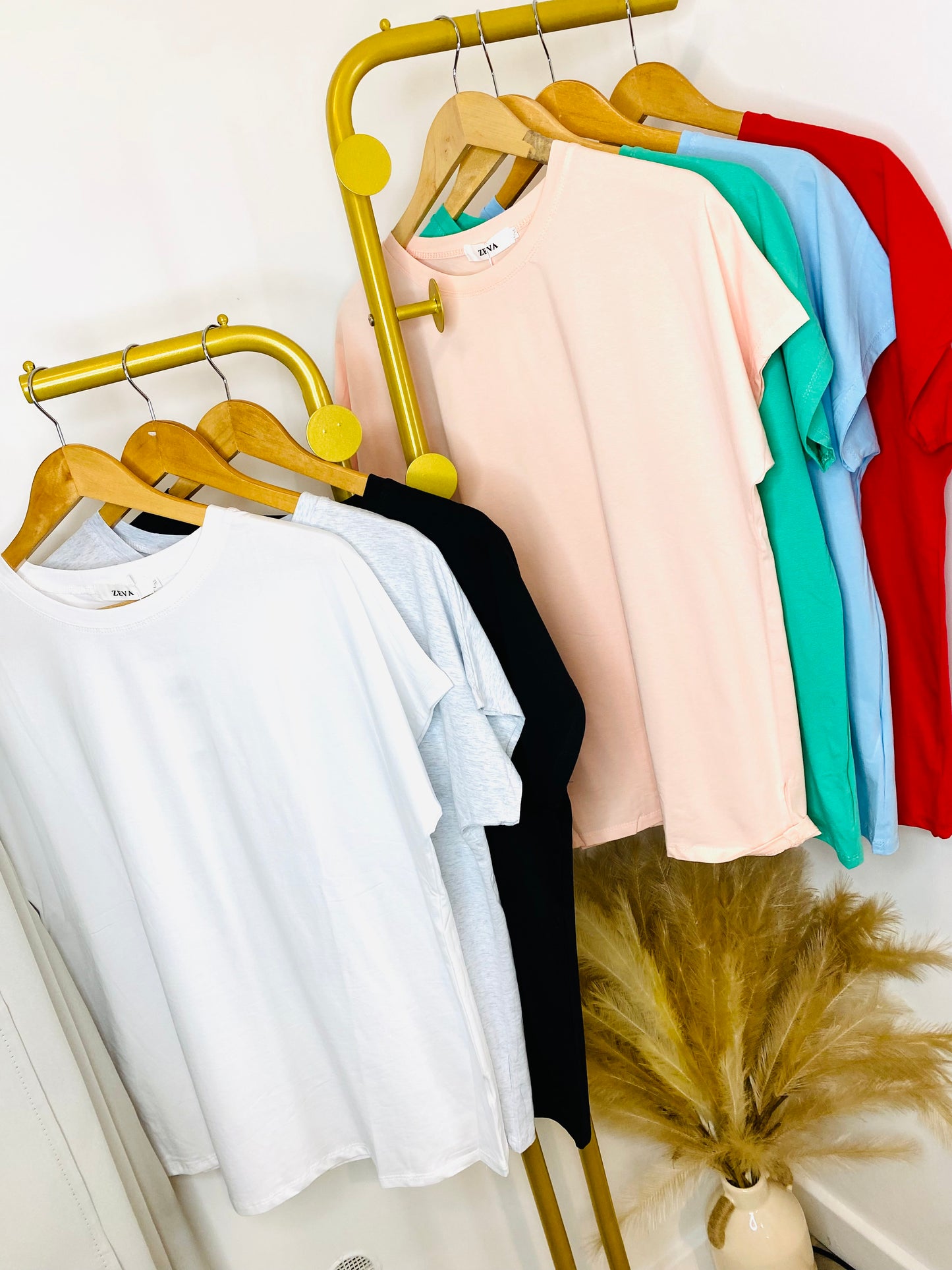 PAMER - Plain Loose Fit Drop Shoulder T-Shirt (CLEARANCE)