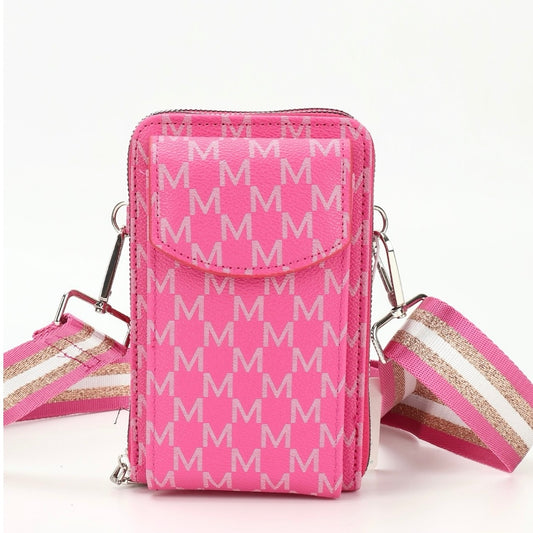 MACY - Pink Phone Crossbody Bag