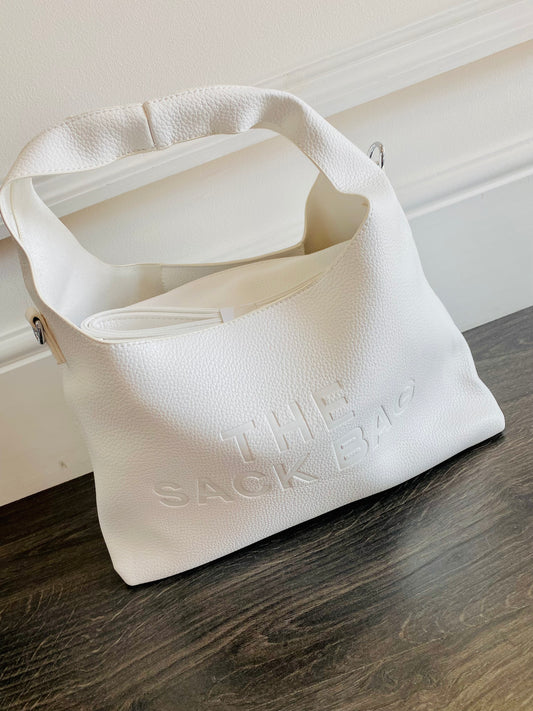 JUNO - White Sack Bag