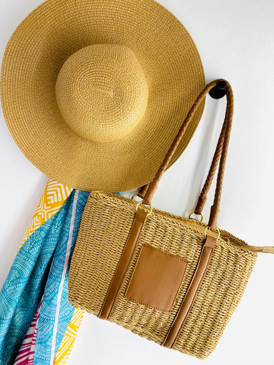 LOTTIE - Sand Straw Sun Hat