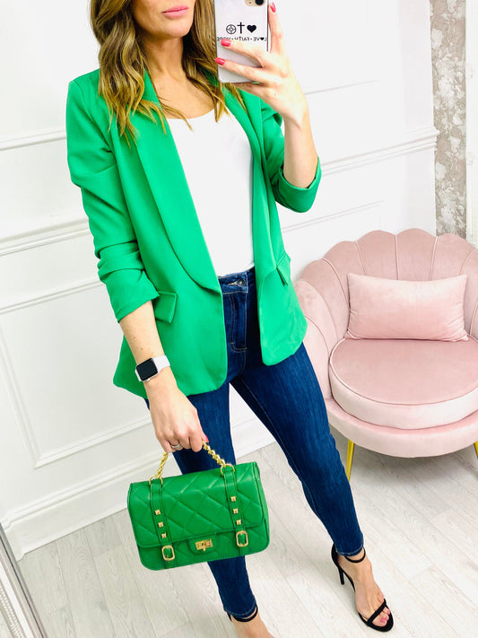 Be Seen In Emerald Green