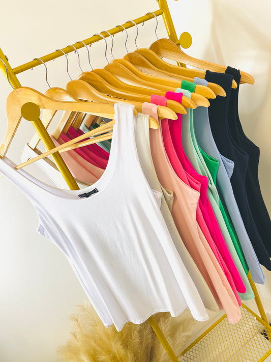 QUINN - Double Layer Vest Top