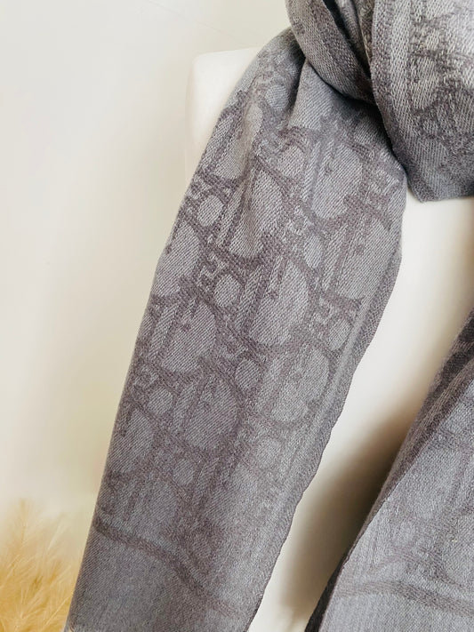 Grey Inspired Tassel Scarf