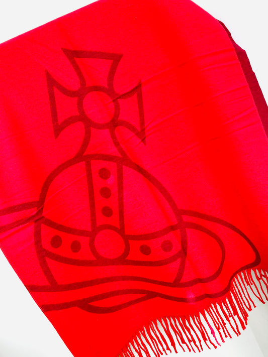 BUNDLE 17 - Red Crossbody & Red Two Tone Scarf