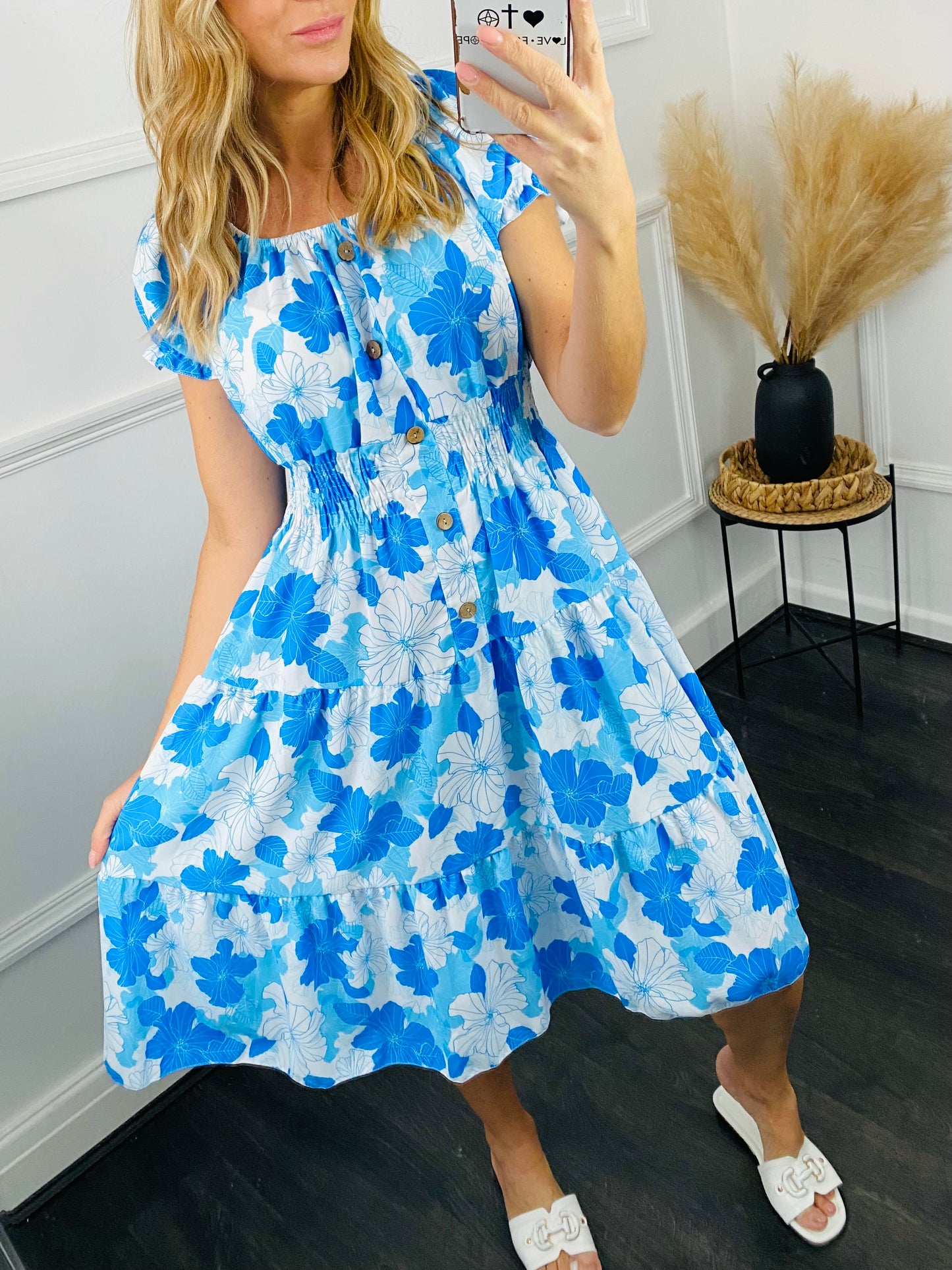 IREE - Blue Floral Dress