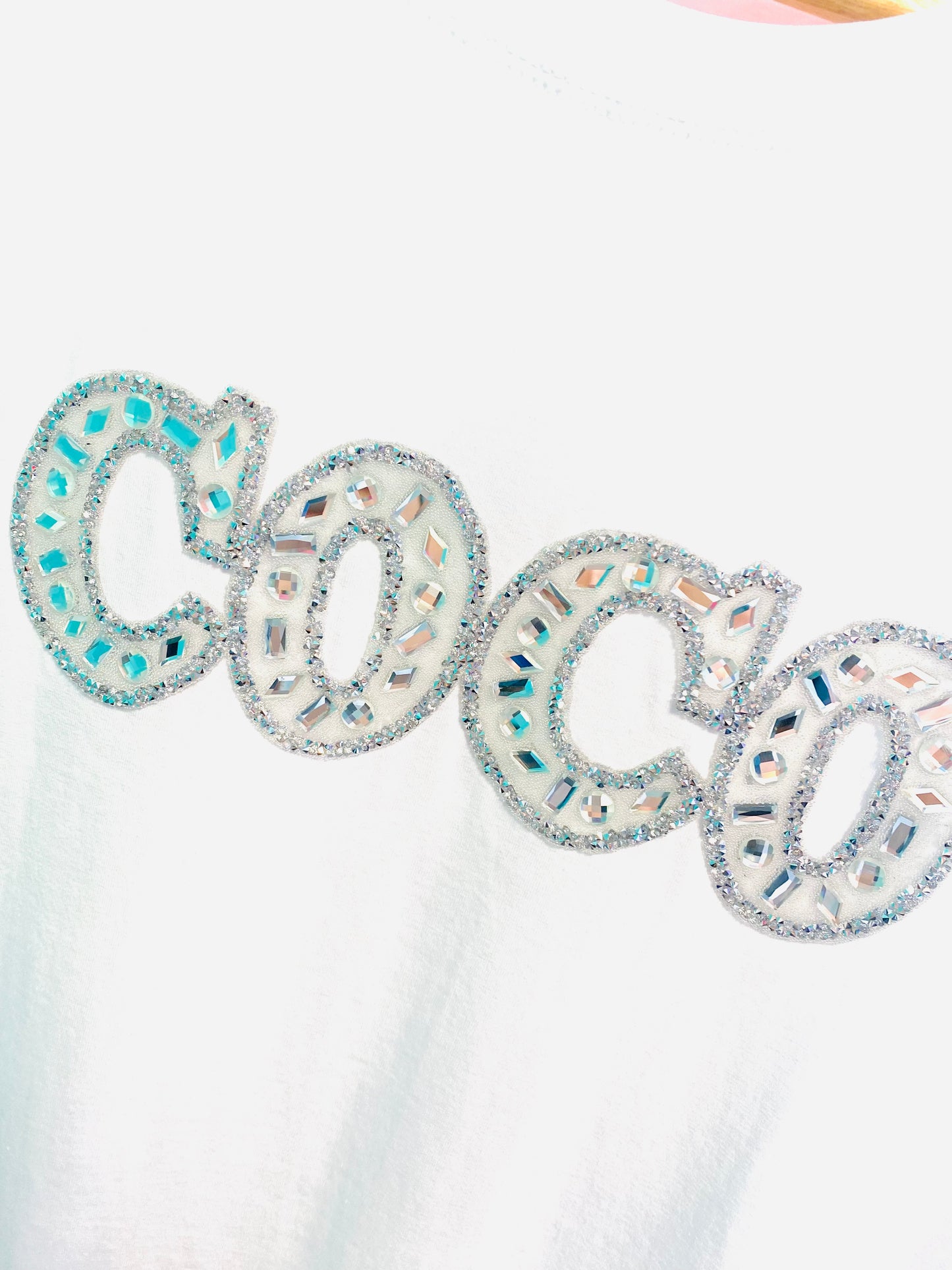 COCO - Loose Fit Diamanté T-Shirt (Various Colours)