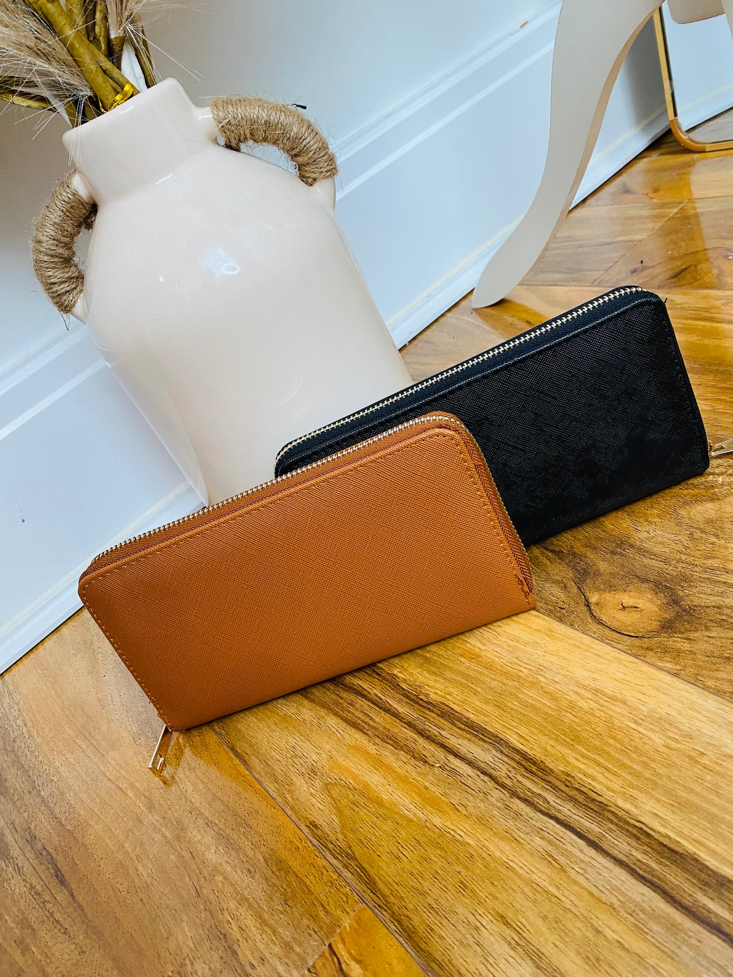 Faux Leather Purse