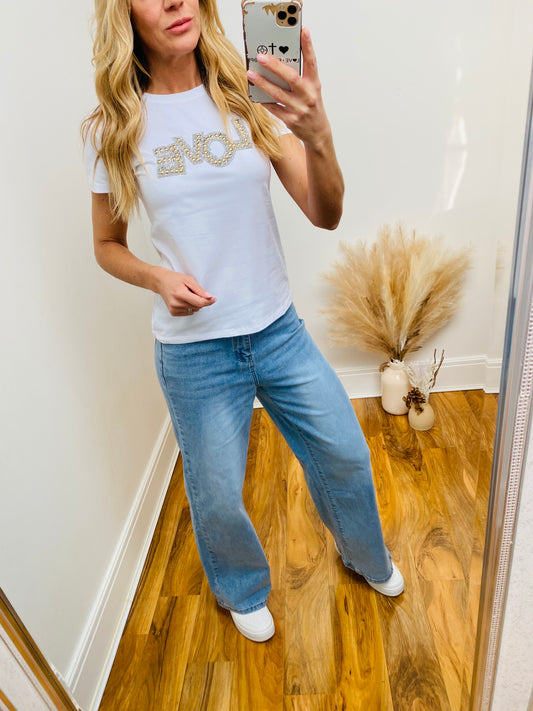 LOLA - Love Fitted T-Shirt (CLEARANCE)