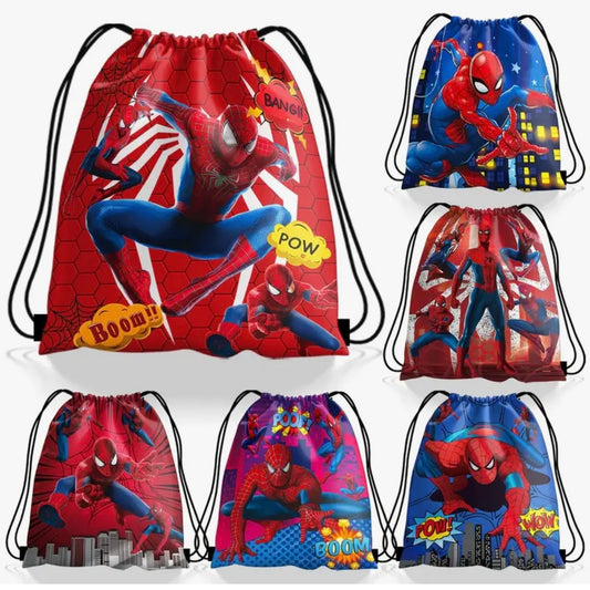 SPIDER MAN DRAWSTRING BAG