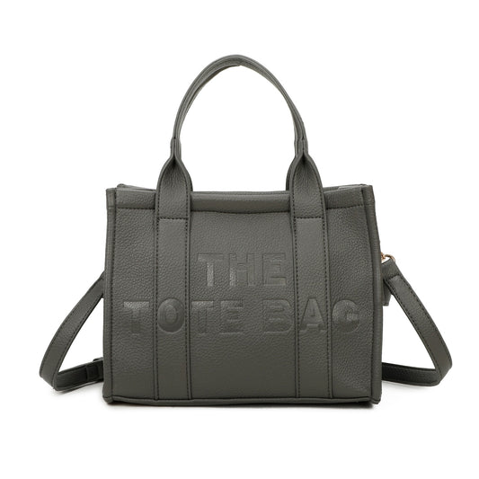 MERCY - Grey Small Tote Bag