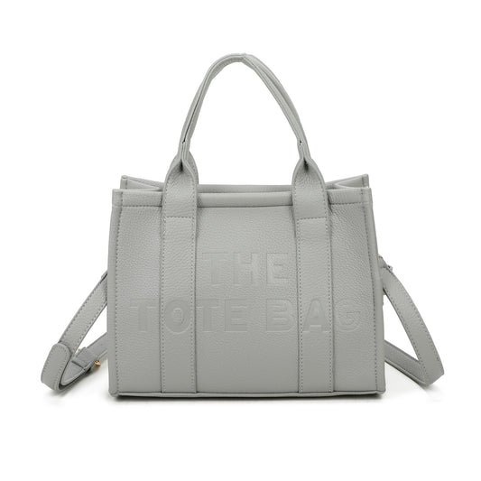 MERCY - Light Grey Small Tote Bag
